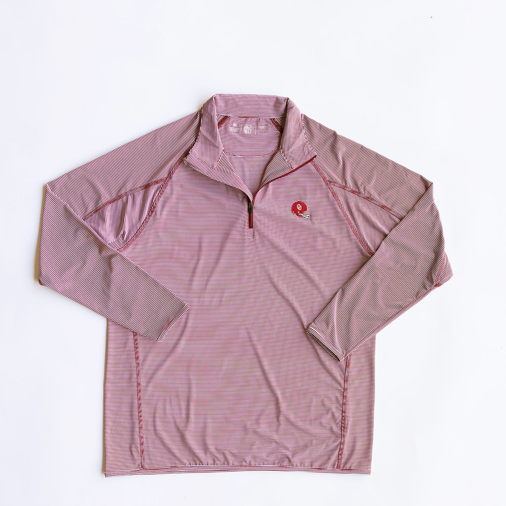 Folded 1966 OU mini stripe pullover