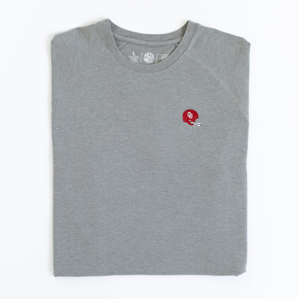 Folded OU athletic t-shirt