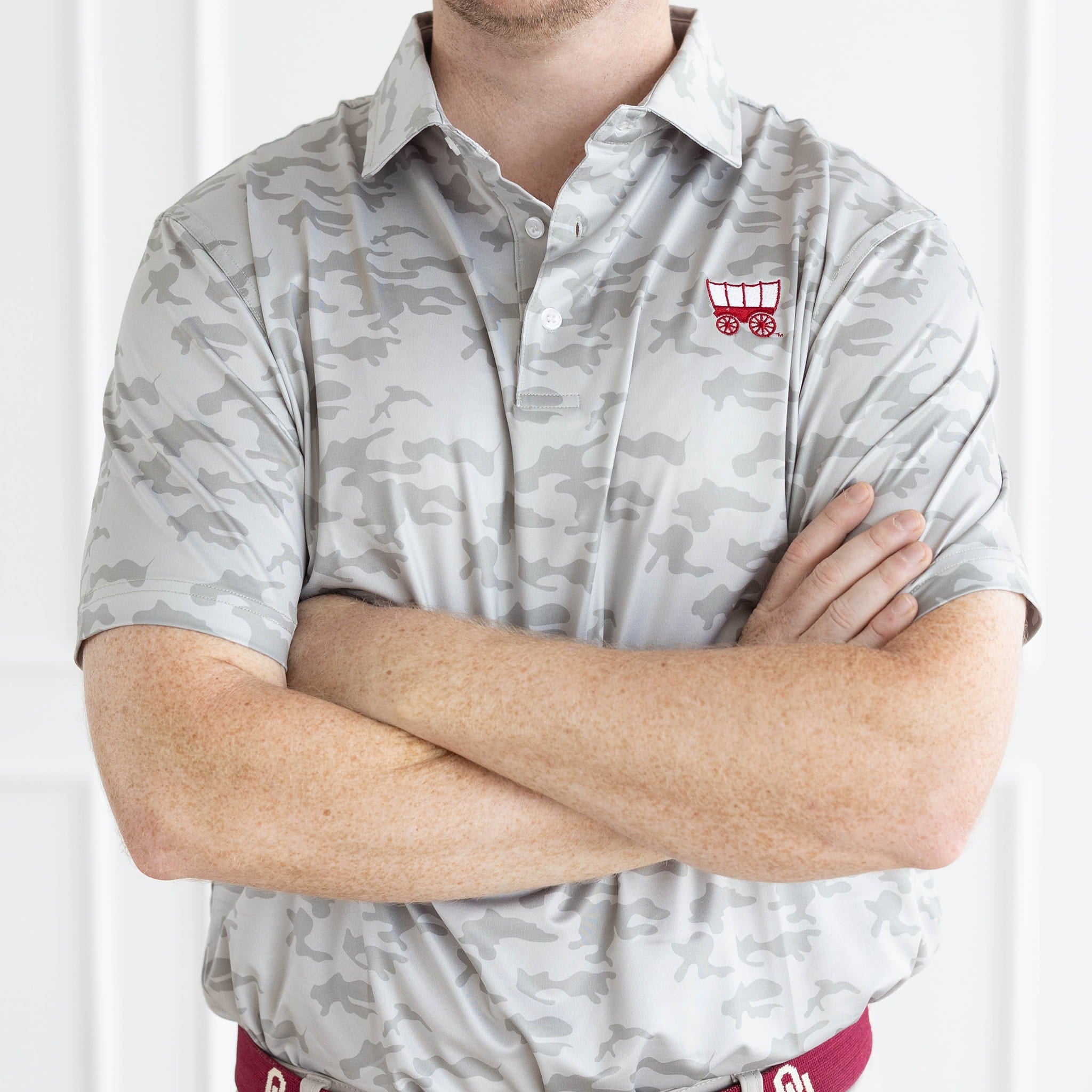 ou dress shirt Men's OU Sooners Apparel