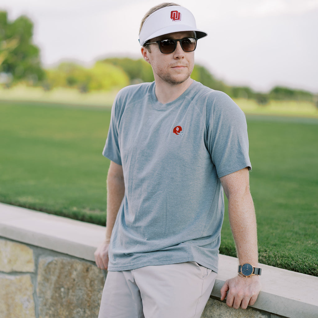 Grey OU athletic t-shirt