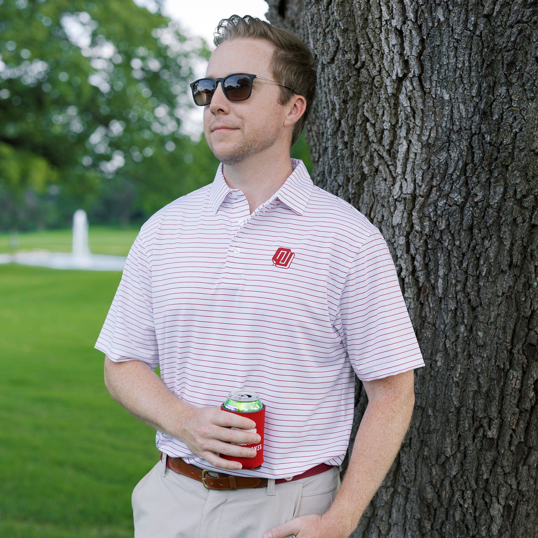 ou dress shirt Tailgater Long Sleeve OU Crimson / small
